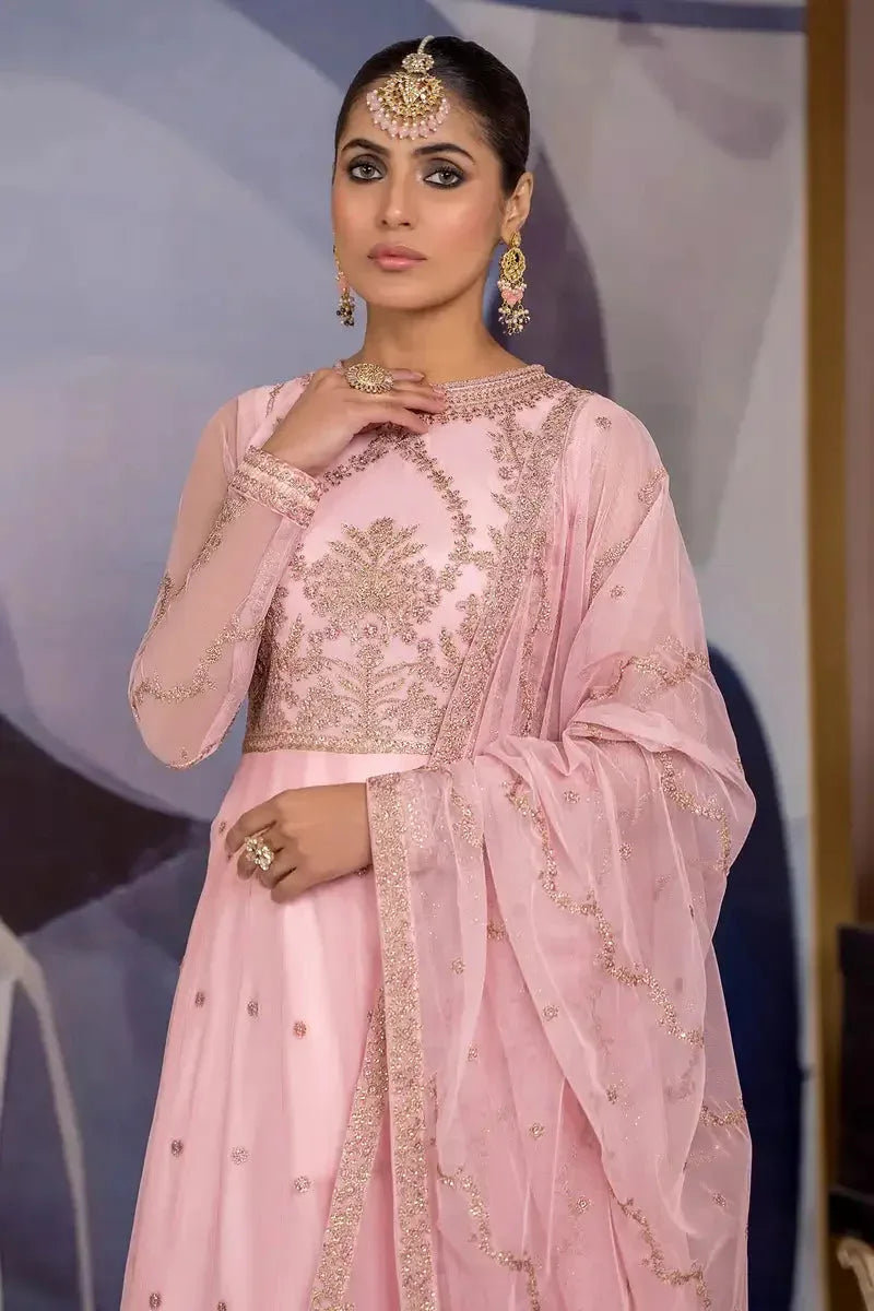 Zarif | Afreen Formals | ZA 06 FRENCH ROSE - Aqsa Fabrics