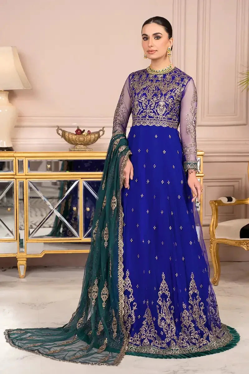 Zarif | Afreen Formals | ZA 09 ROYAL - Aqsa Fabrics