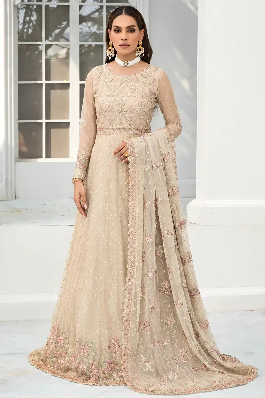 Zarif | DE LUXURY Formals | JASMINE - Aqsa Fabrics