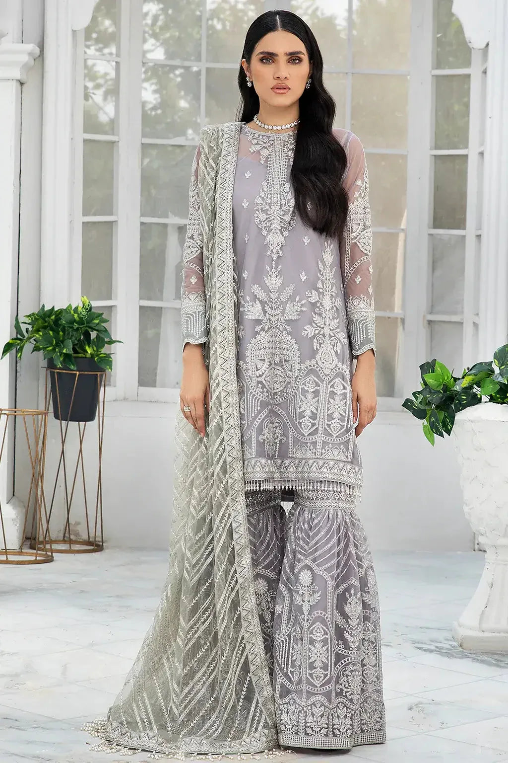 Zarif | DE LUXURY Formals | MERYL - Aqsa Fabrics