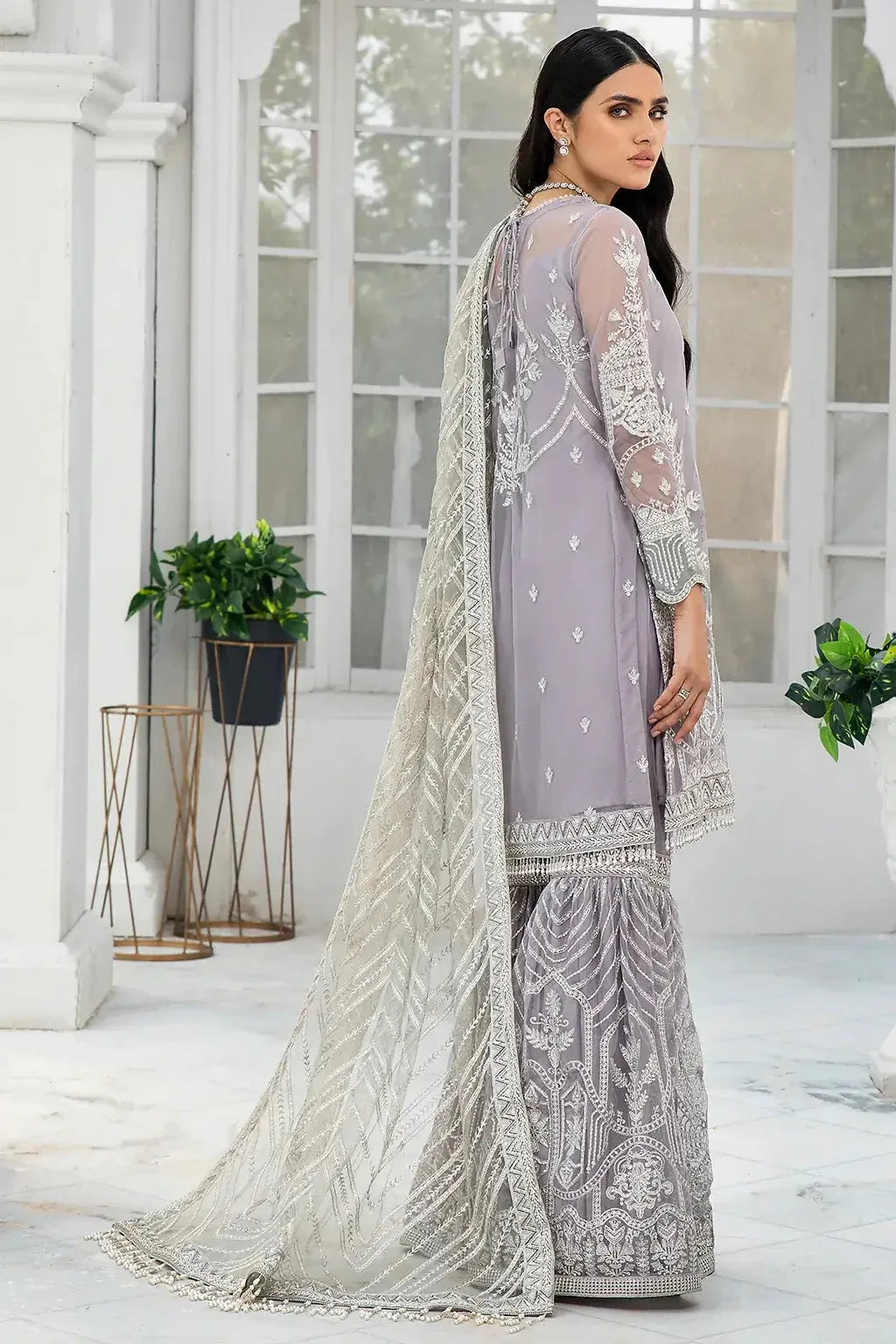 Zarif | DE LUXURY Formals | MERYL - Aqsa Fabrics