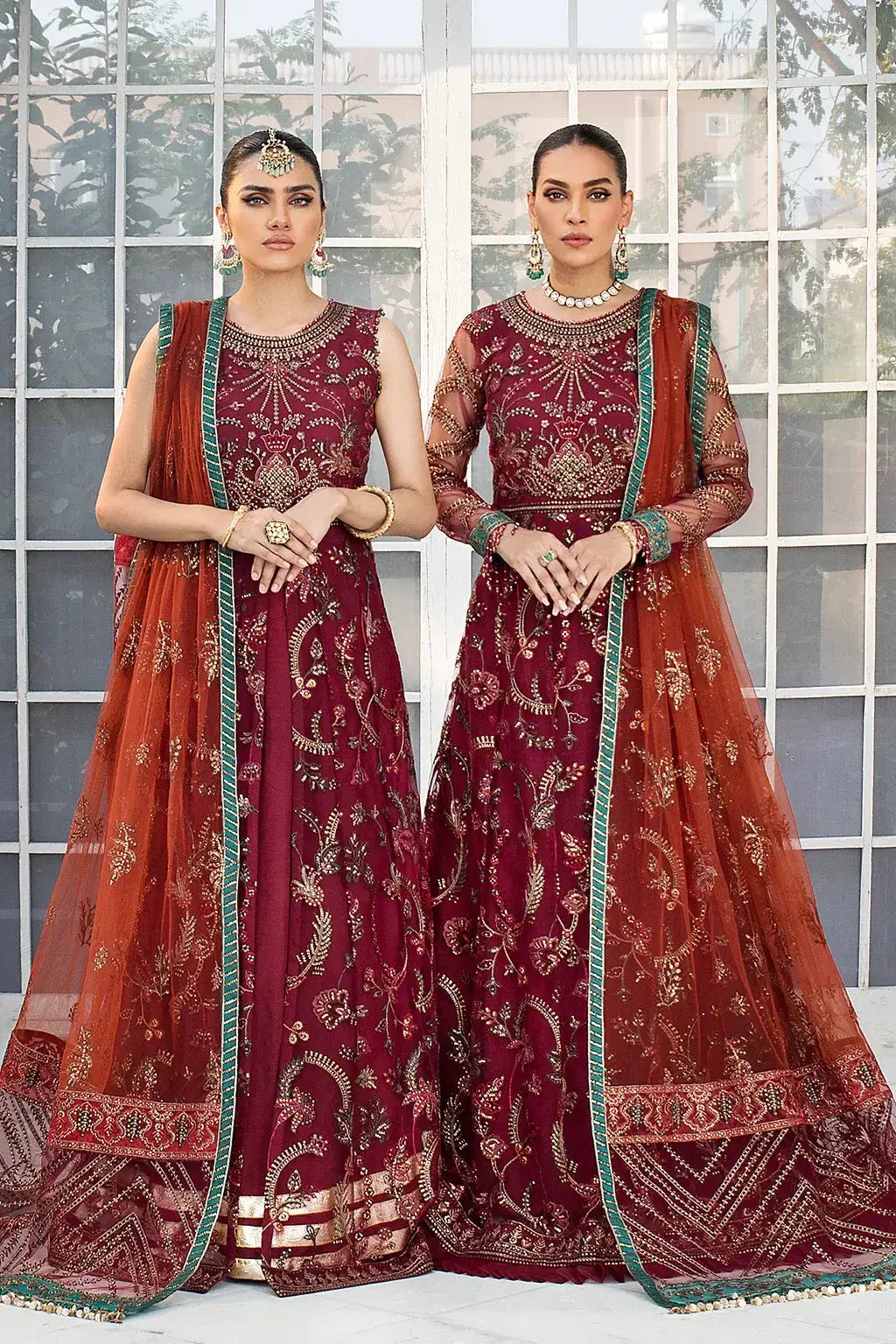 Zarif | DE LUXURY Formals | ROUCHE - Aqsa Fabrics
