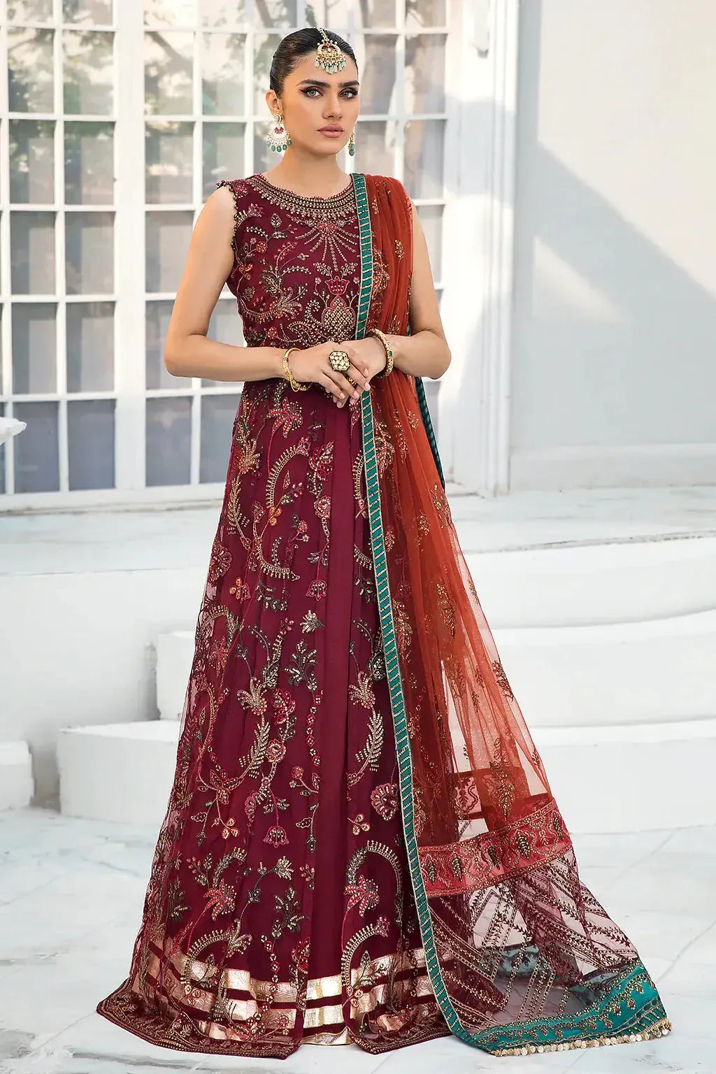 Zarif | DE LUXURY Formals | ROUCHE - Aqsa Fabrics