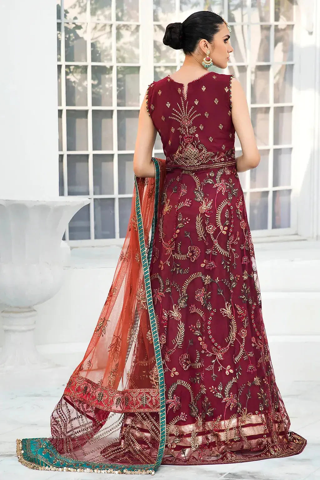 Zarif | DE LUXURY Formals | ROUCHE - Aqsa Fabrics