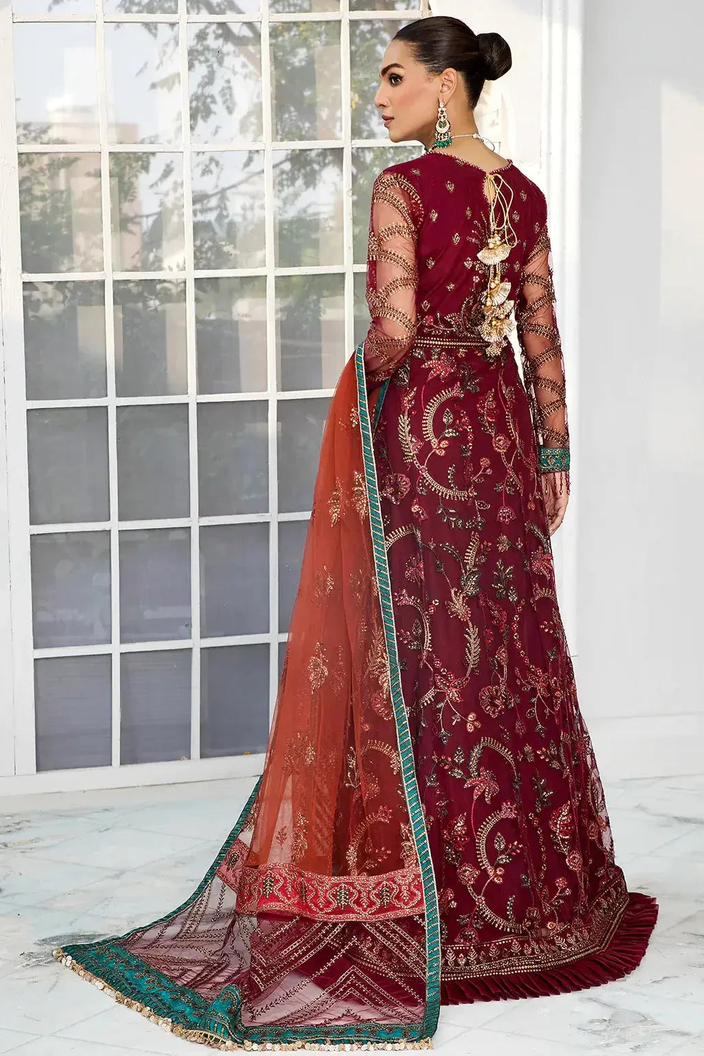Zarif | DE LUXURY Formals | ROUCHE - Aqsa Fabrics