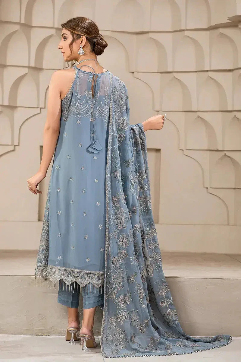 Zarif | Falak Formals | ZF 05 BLUE BELL - Aqsa Fabrics