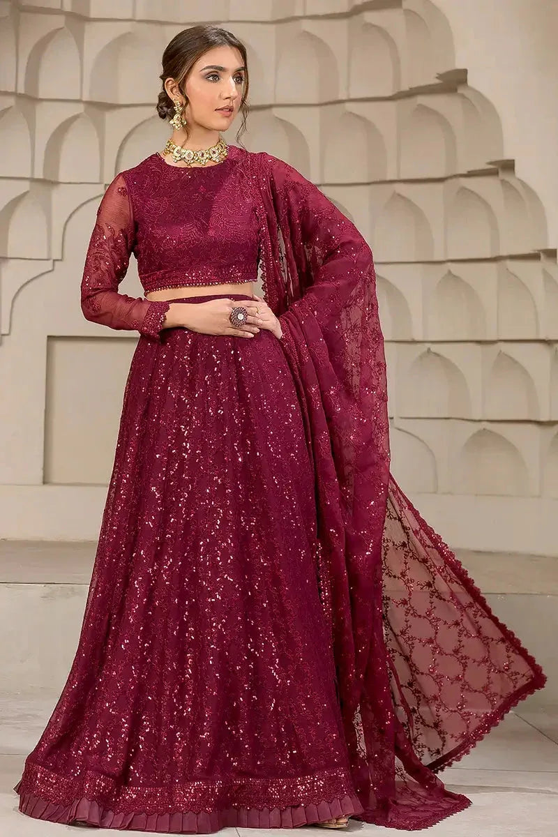 Zarif | Falak Formals | ZF 07 BERRIA - Aqsa Fabrics