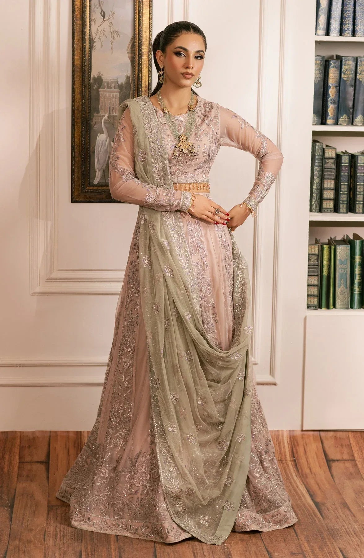 Zarif | Inayat Wedding Formals |  ZRI 01 DIVAAN - Aqsa Fabrics
