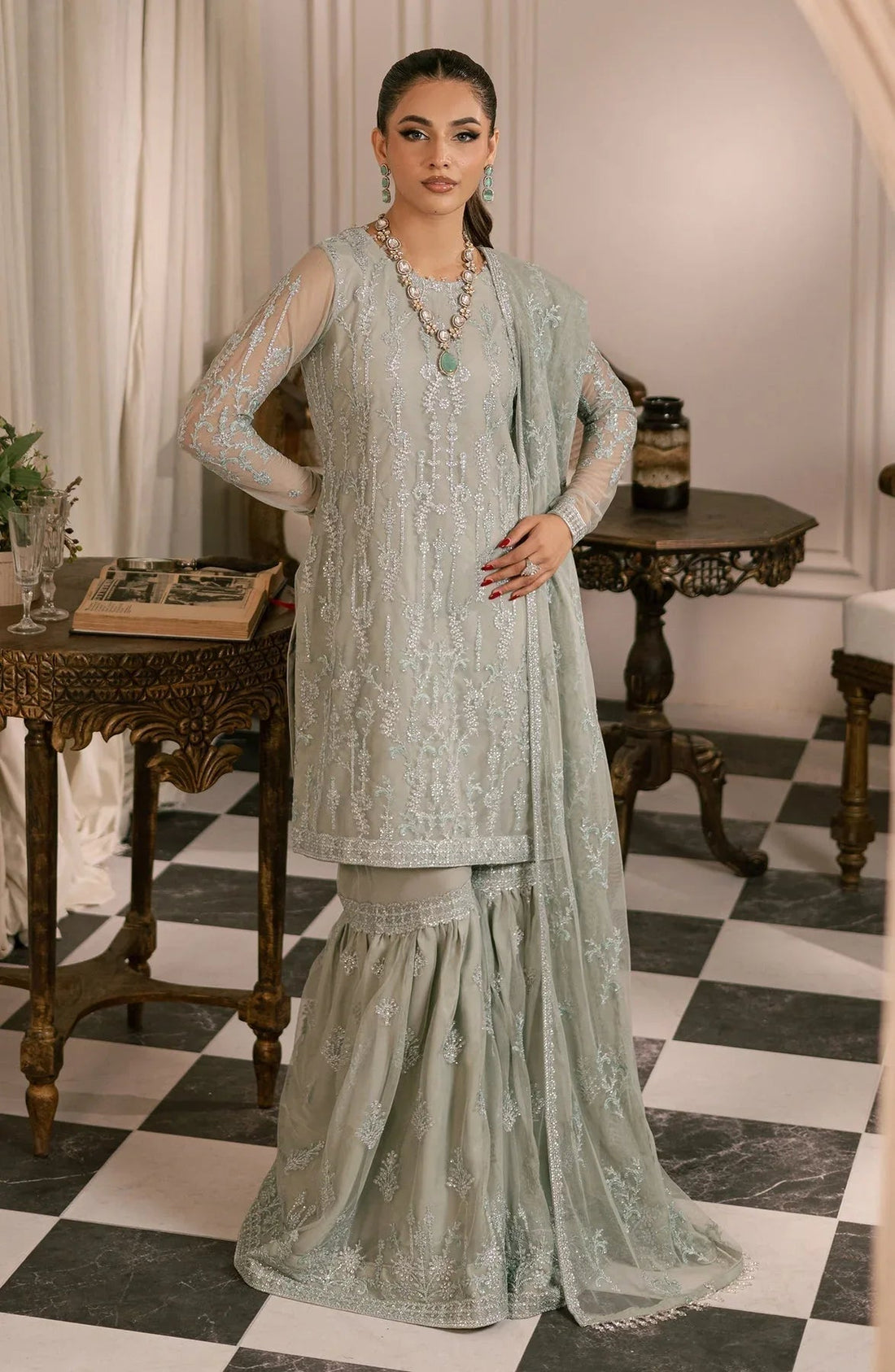 Zarif | Inayat Wedding Formals |  ZRI 02 GULZAAR - Aqsa Fabrics