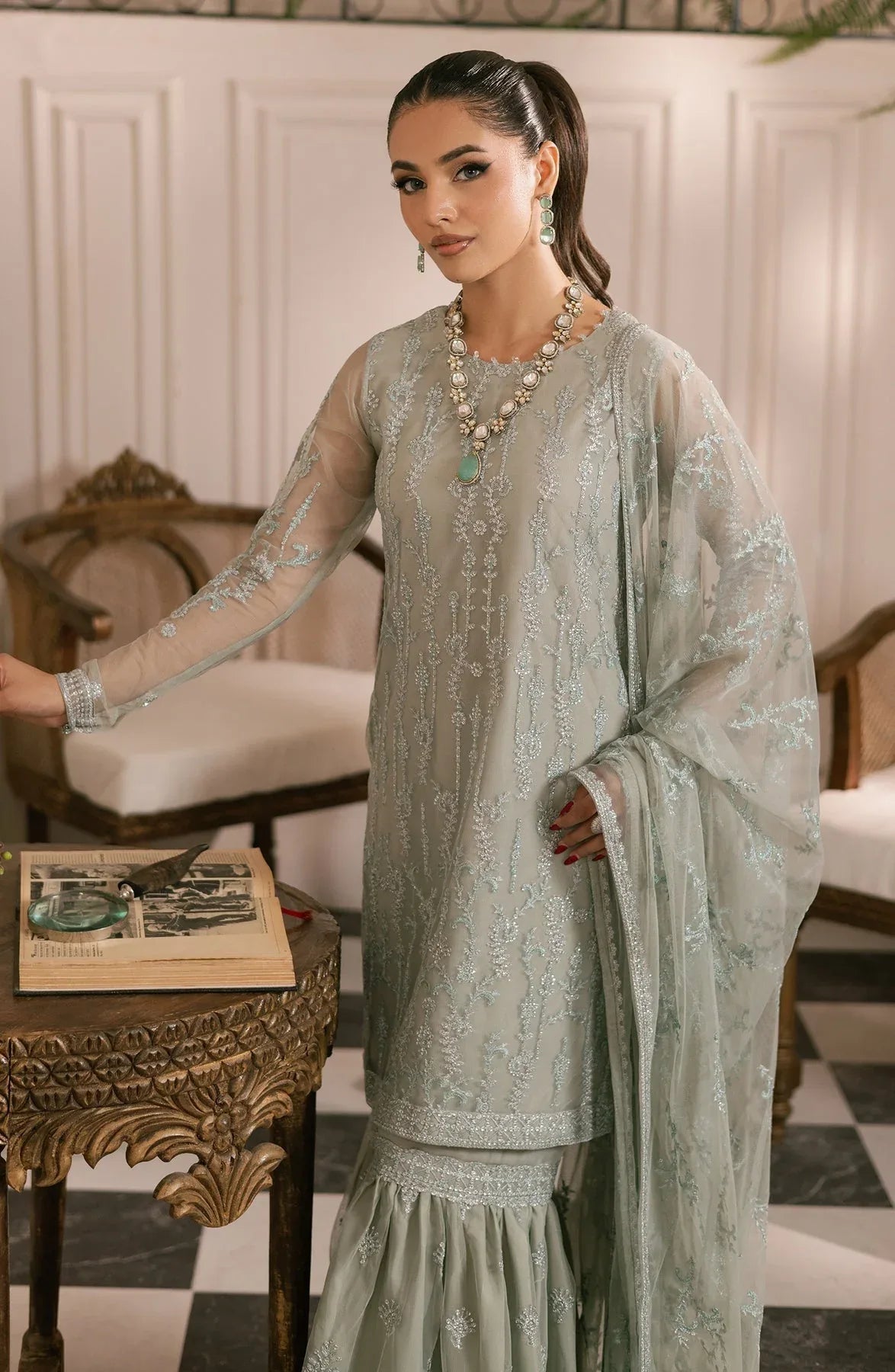 Zarif | Inayat Wedding Formals |  ZRI 02 GULZAAR - Aqsa Fabrics