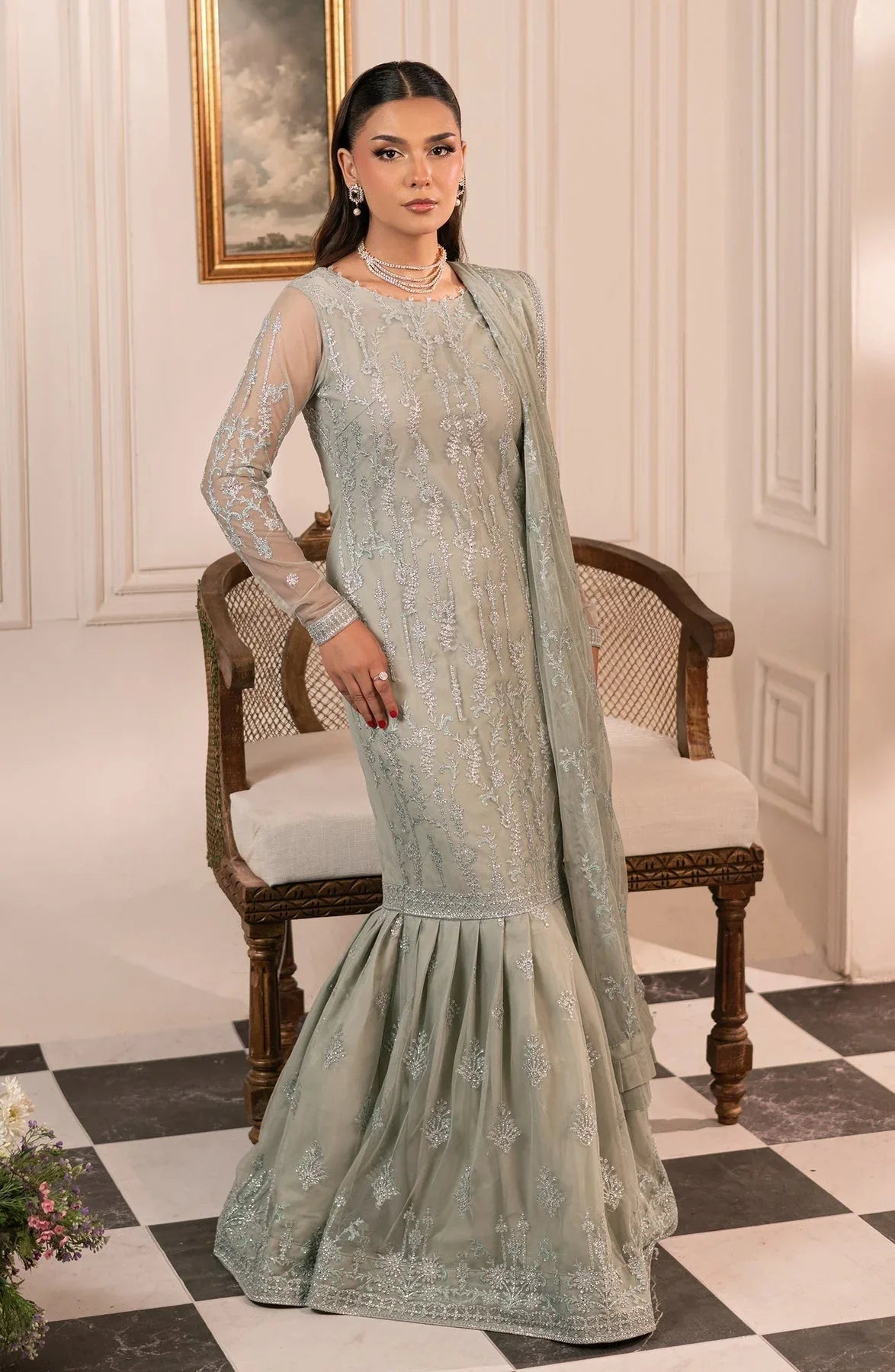 Zarif | Inayat Wedding Formals |  ZRI 02 GULZAAR - Aqsa Fabrics