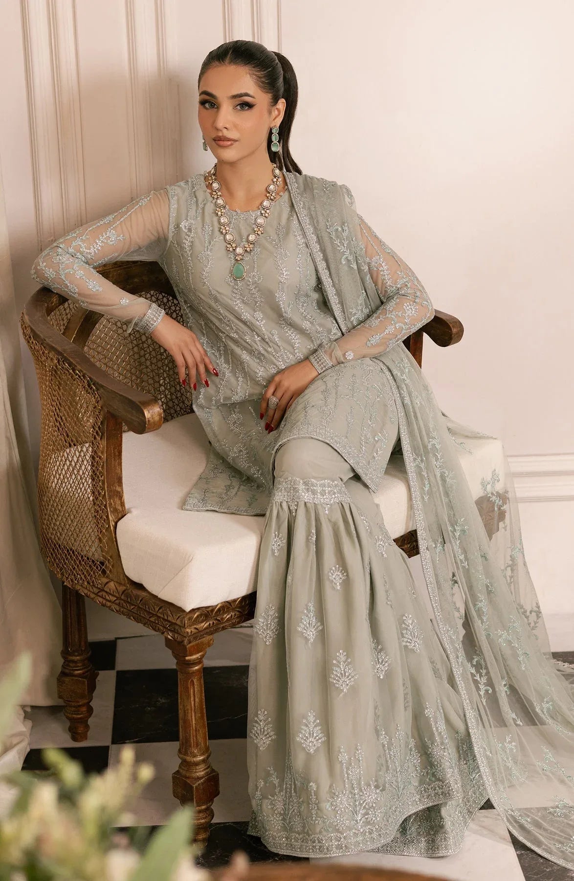 Zarif | Inayat Wedding Formals |  ZRI 02 GULZAAR - Aqsa Fabrics