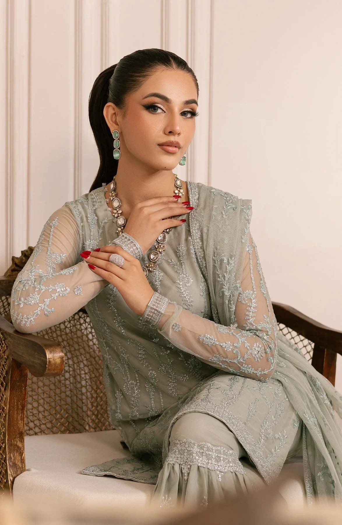 Zarif | Inayat Wedding Formals |  ZRI 02 GULZAAR - Aqsa Fabrics