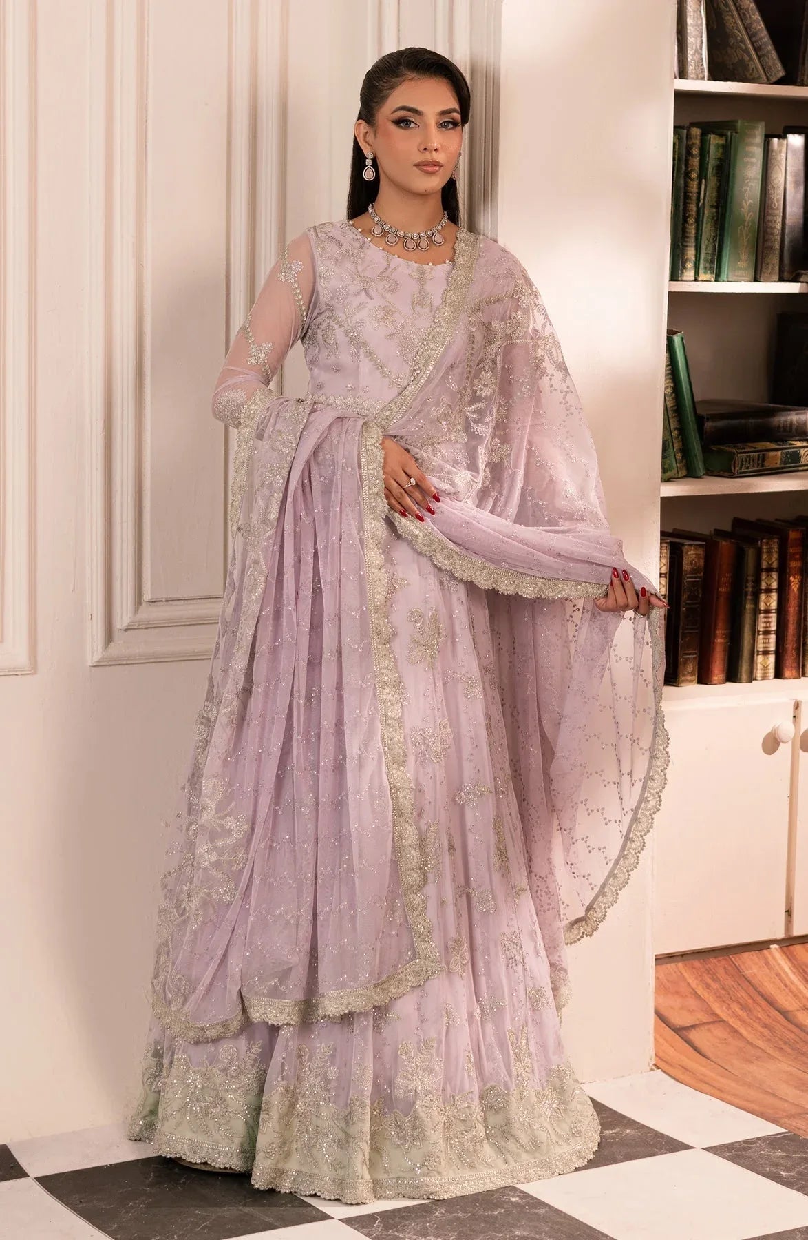 Zarif | Inayat Wedding Formals |  ZRI 03 MAНТААВ - Aqsa Fabrics