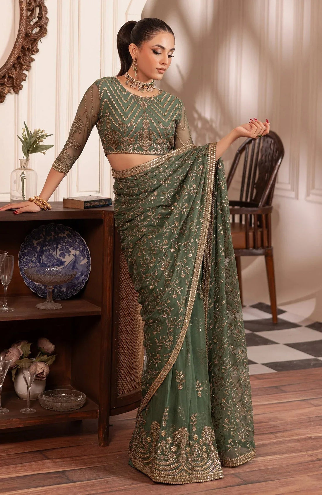 Zarif | Inayat Wedding Formals |  ZRI 04 SHABAB - Aqsa Fabrics