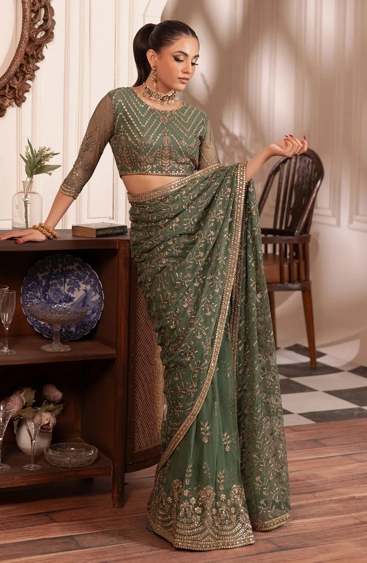 Zarif | Inayat Wedding Formals |  ZRI 04 SHABAB - Aqsa Fabrics