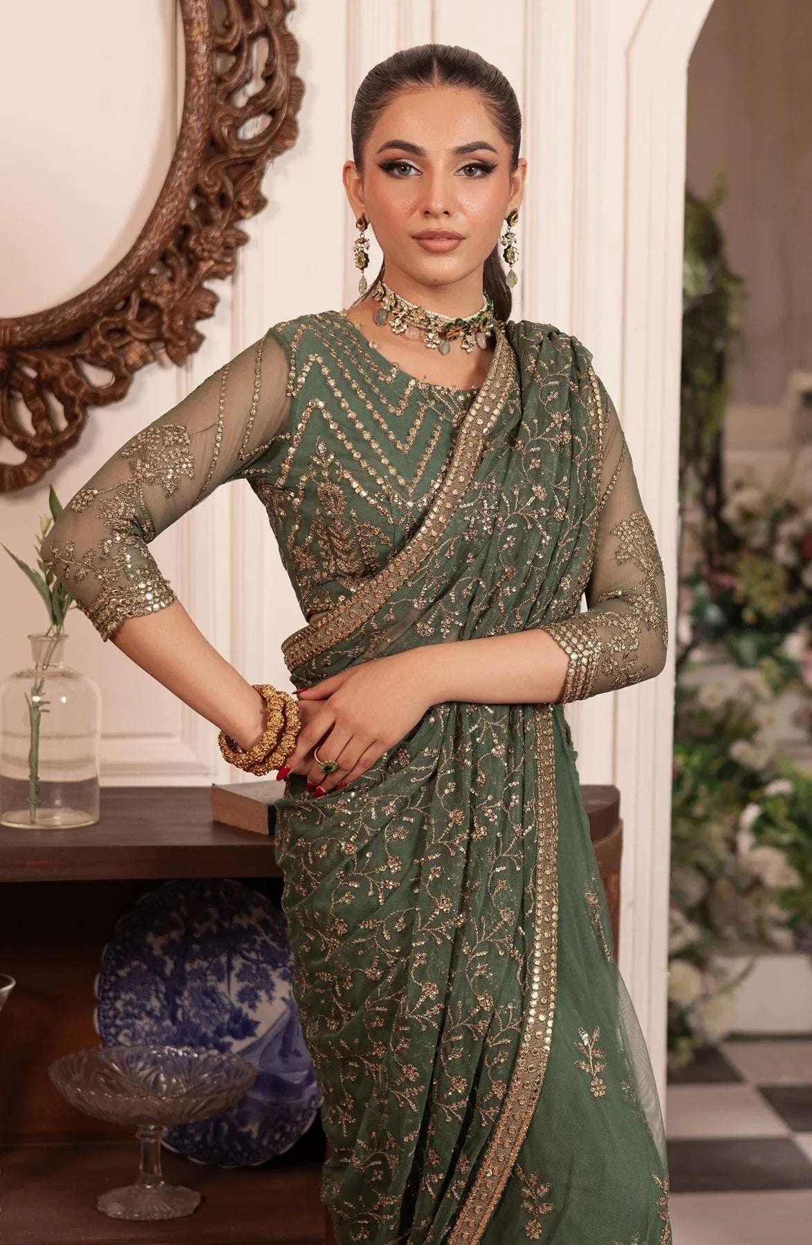 Zarif | Inayat Wedding Formals |  ZRI 04 SHABAB - Aqsa Fabrics