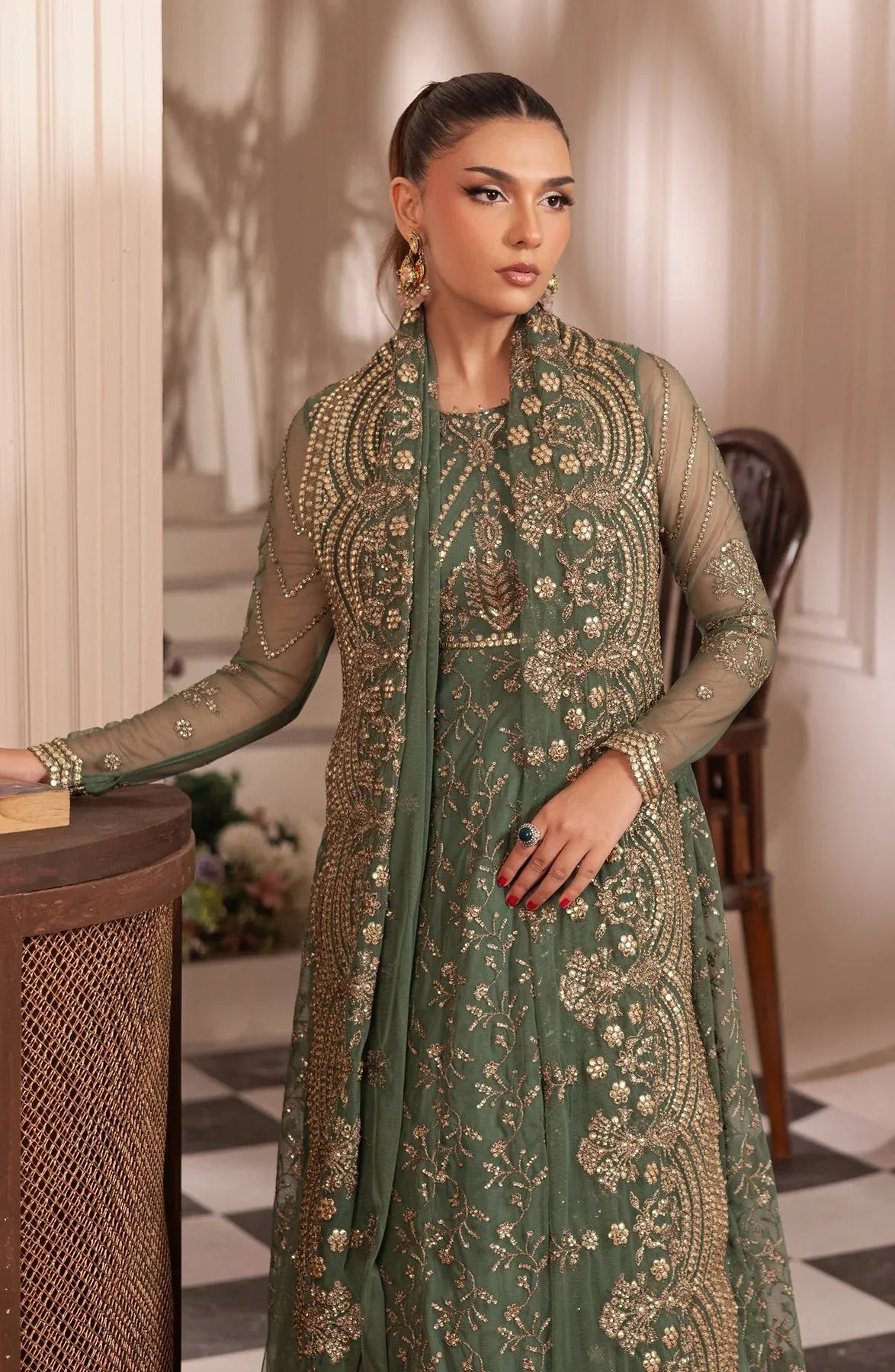 Zarif | Inayat Wedding Formals |  ZRI 04 SHABAB - Aqsa Fabrics