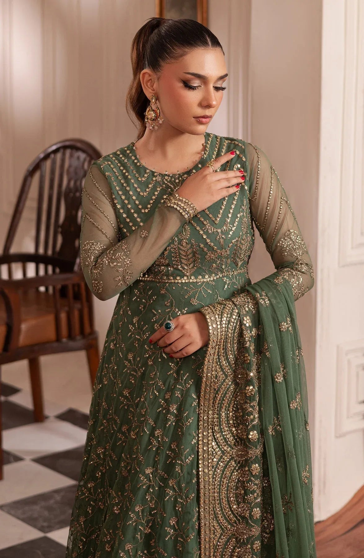 Zarif | Inayat Wedding Formals |  ZRI 04 SHABAB - Aqsa Fabrics