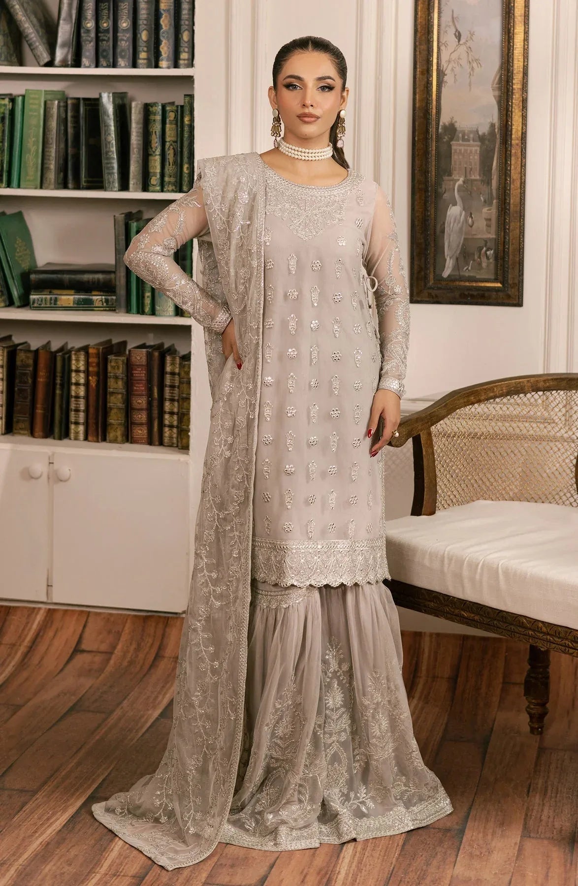 Zarif | Inayat Wedding Formals |  ZRI 05 DHANAK - Aqsa Fabrics