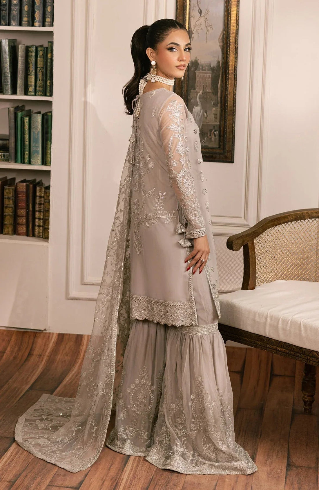 Zarif | Inayat Wedding Formals |  ZRI 05 DHANAK - Aqsa Fabrics