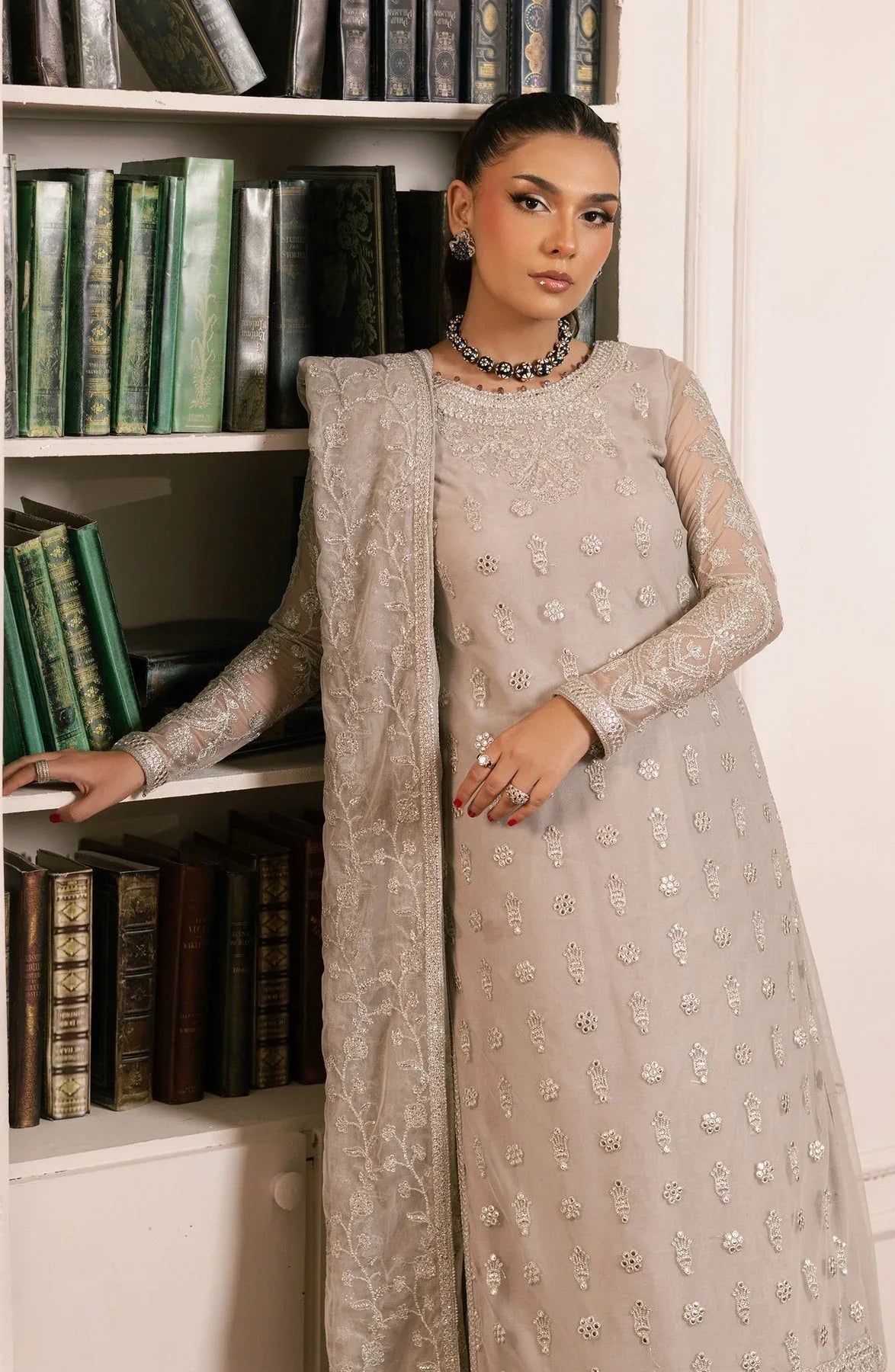 Zarif | Inayat Wedding Formals |  ZRI 05 DHANAK - Aqsa Fabrics