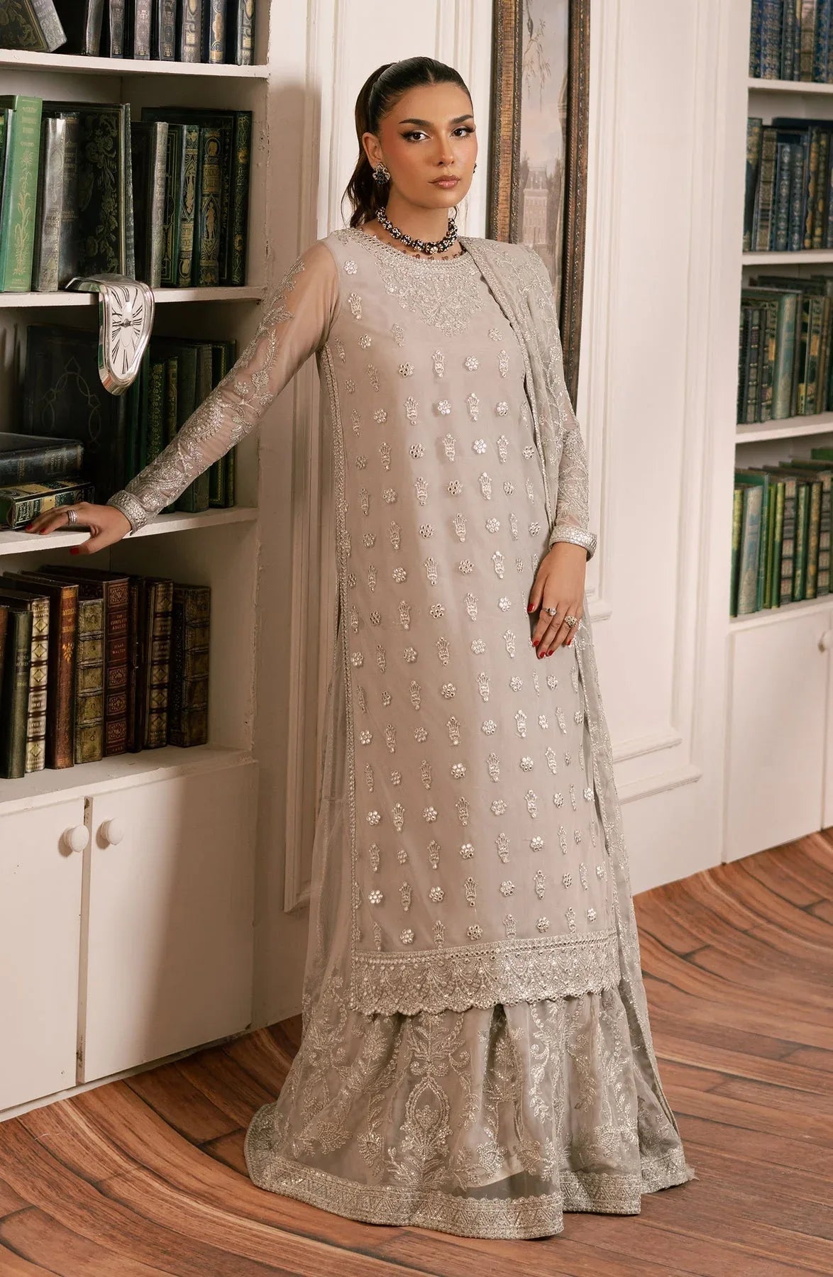 Zarif | Inayat Wedding Formals |  ZRI 05 DHANAK - Aqsa Fabrics