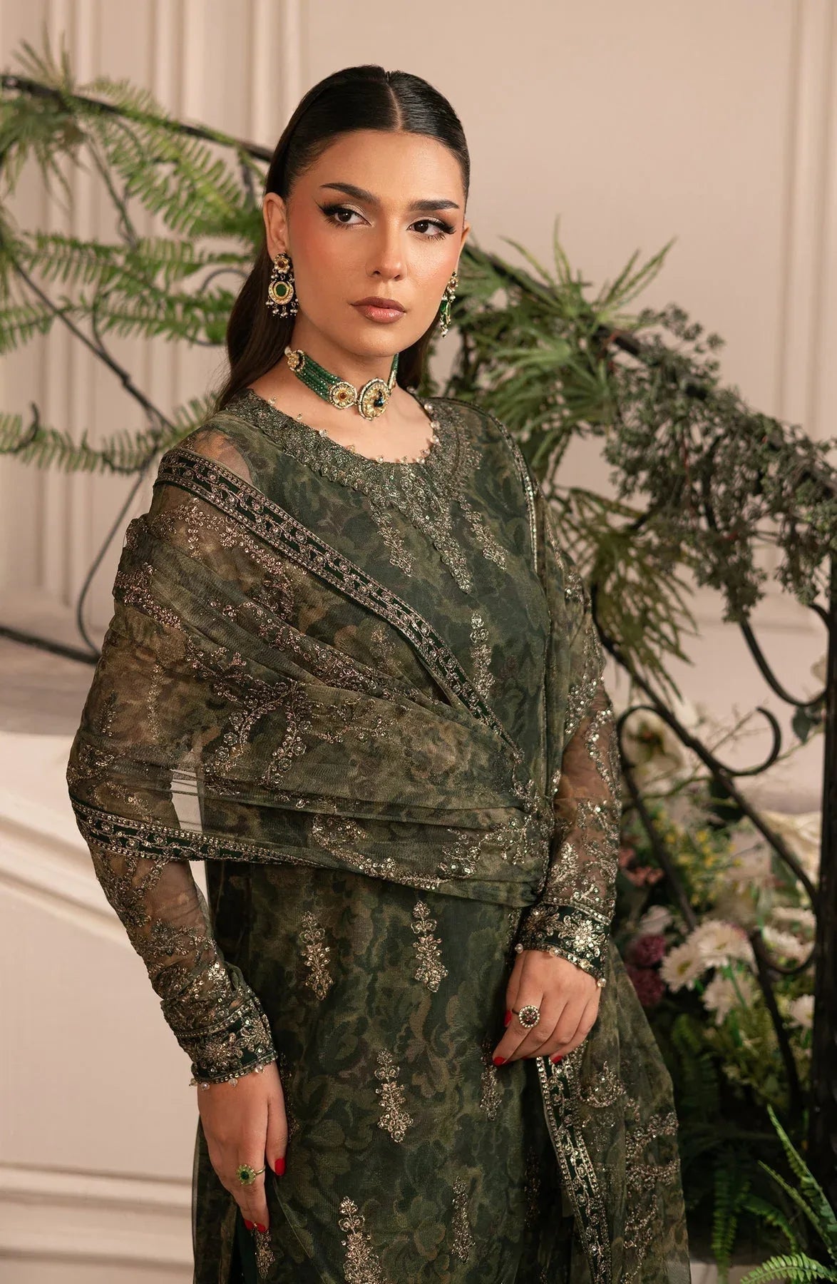 Zarif | Inayat Wedding Formals |  ZRI 06 FITOOR - Aqsa Fabrics