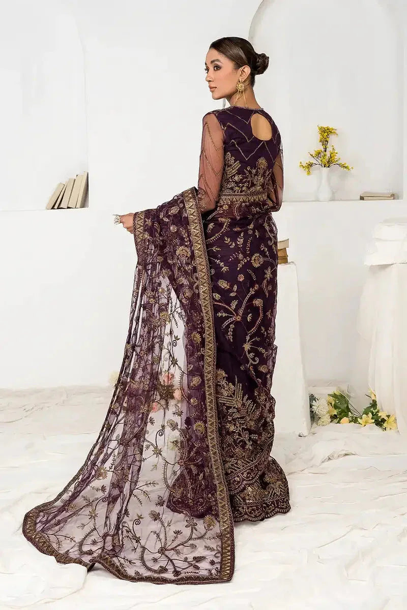 Zarif | LA CELESTE LUXURY Formals | ZLC 06 LAVENDER - Aqsa Fabrics