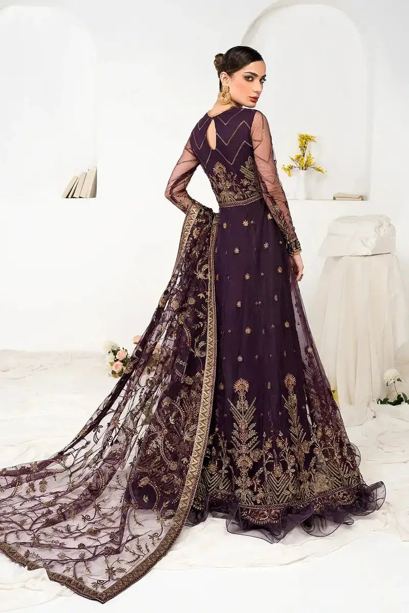 Zarif | LA CELESTE LUXURY Formals | ZLC 06 LAVENDER - Aqsa Fabrics