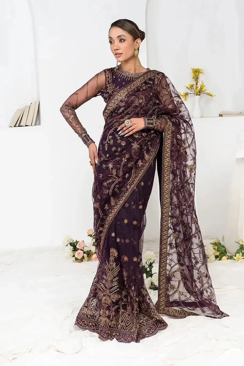 Zarif | LA CELESTE LUXURY Formals | ZLC 06 LAVENDER - Aqsa Fabrics