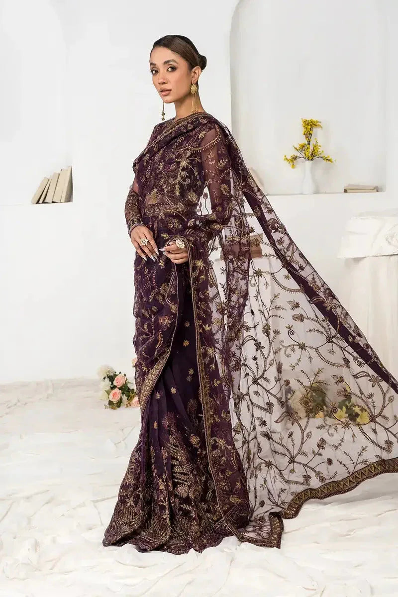 Zarif | LA CELESTE LUXURY Formals | ZLC 06 LAVENDER - Aqsa Fabrics