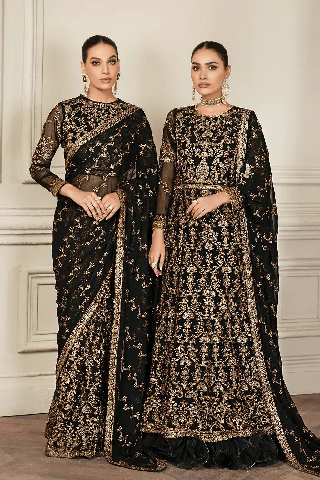 Zarif | Mehroz Formals | Black Ruby - Aqsa Fabrics