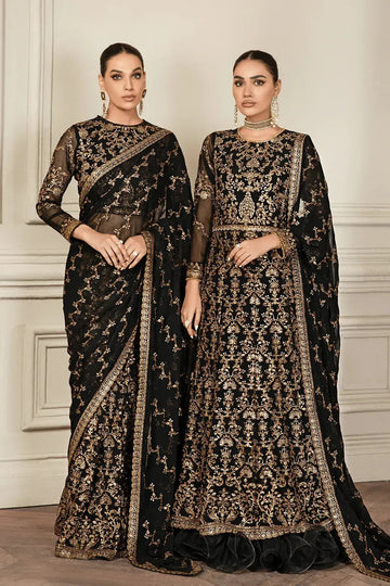 Zarif | Mehroz Formals | Black Ruby - Aqsa Fabrics