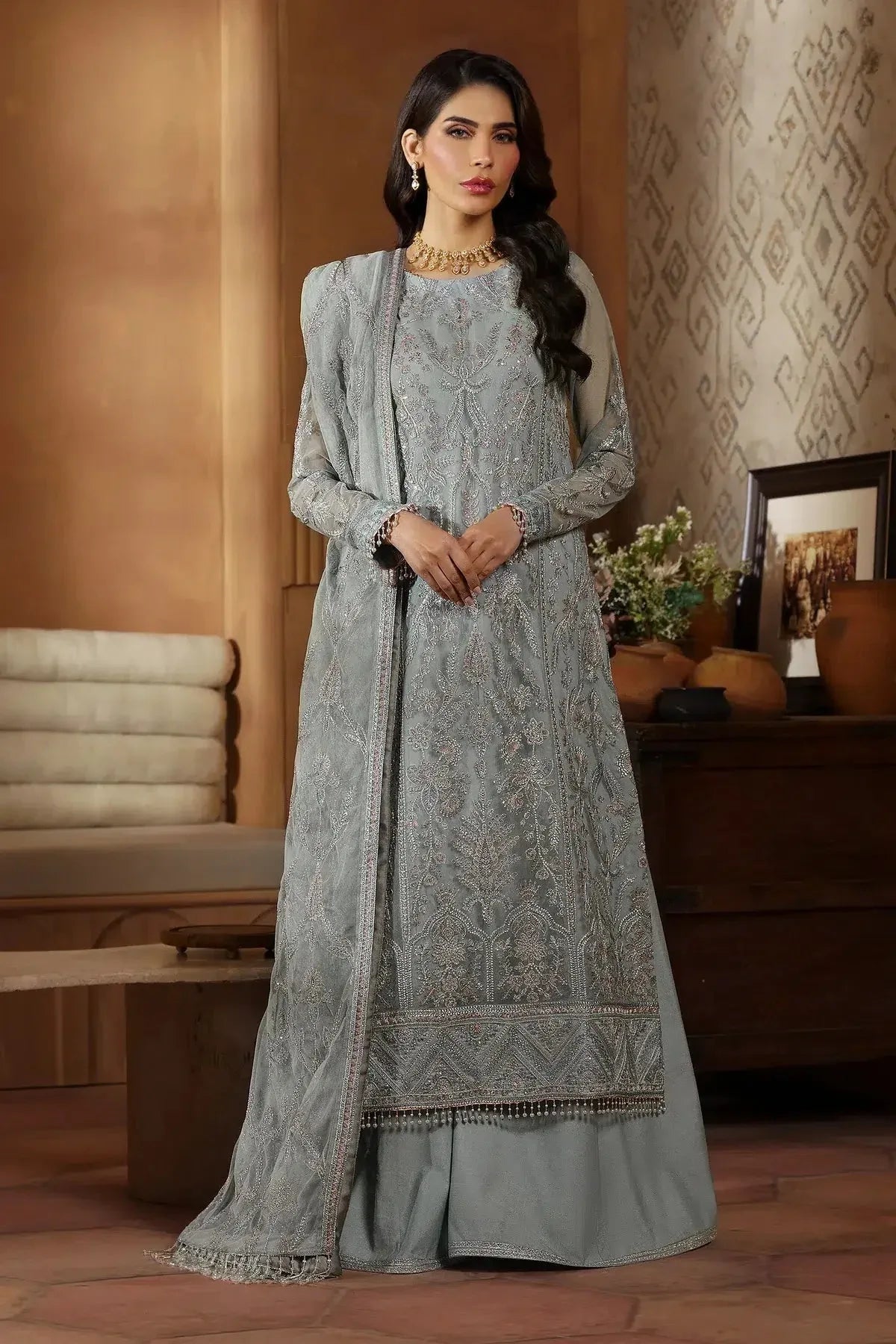 Zarif | Nauroz Festive Formals | ZFN 02 AMROZE - Aqsa Fabrics