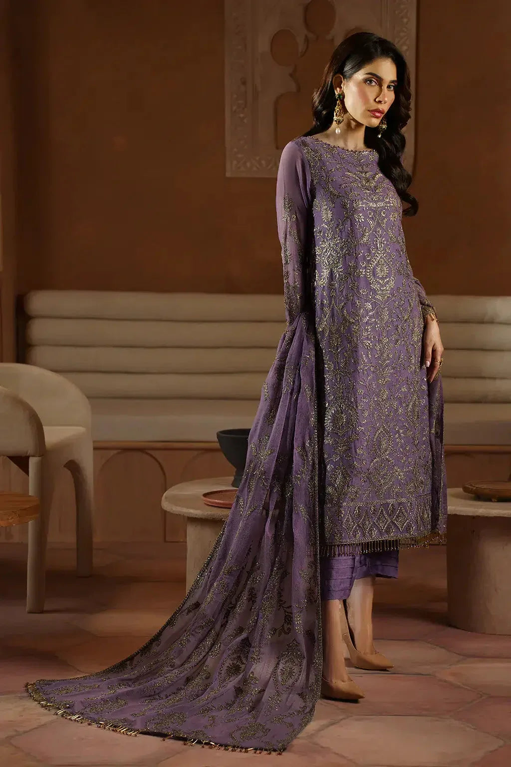Zarif | Nauroz Festive Formals | ZFN 03 JAHAAN - Aqsa Fabrics