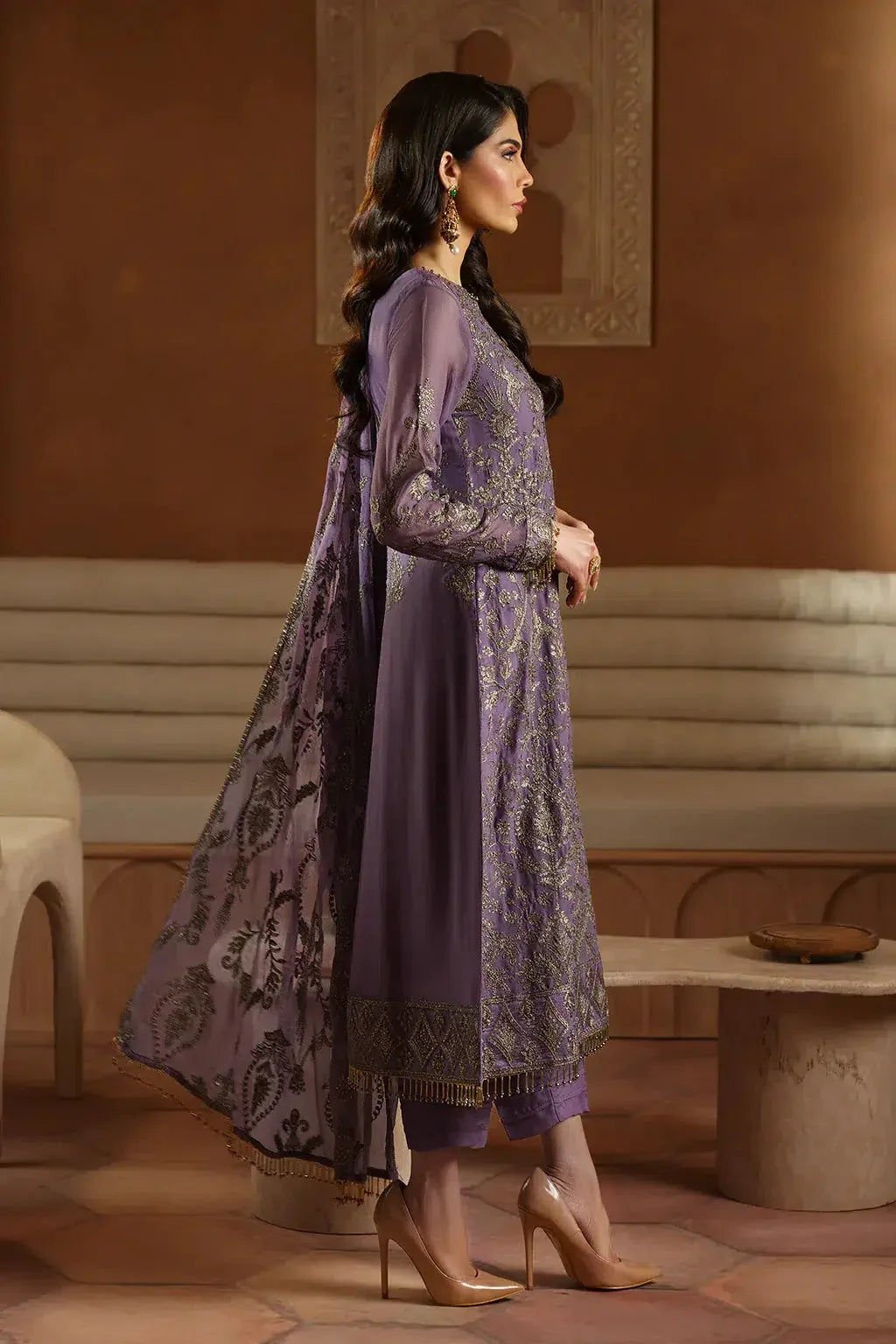 Zarif | Nauroz Festive Formals | ZFN 03 JAHAAN - Aqsa Fabrics