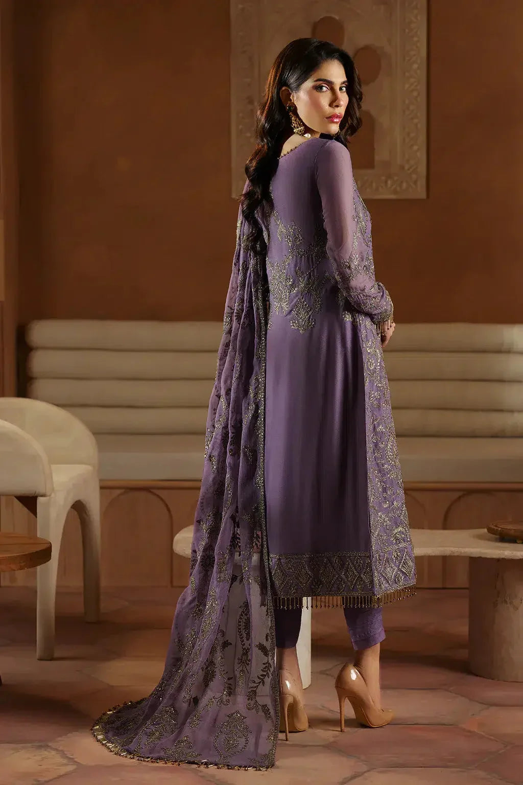 Zarif | Nauroz Festive Formals | ZFN 03 JAHAAN - Aqsa Fabrics