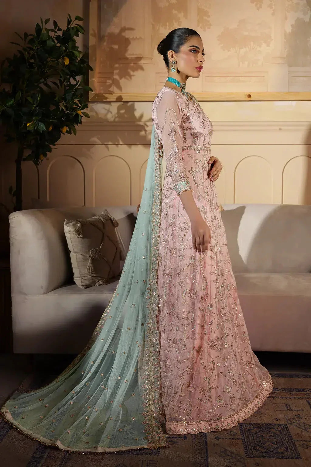 Zarif | Nauroz Festive Formals | ZFN 04 SAMARA - Aqsa Fabrics