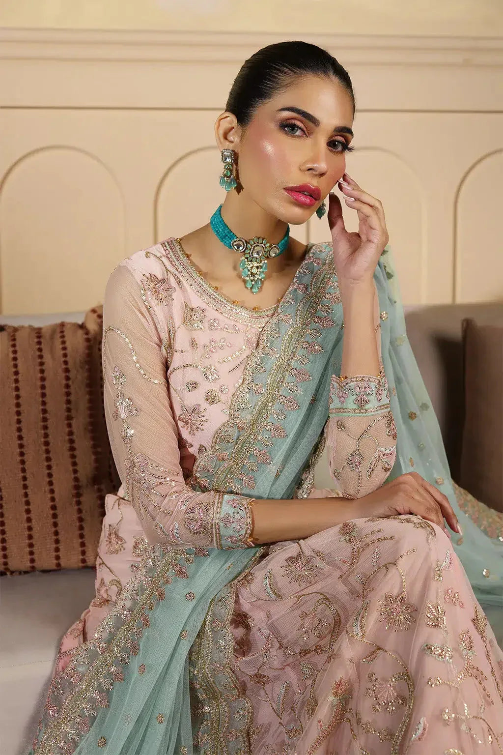 Zarif | Nauroz Festive Formals | ZFN 04 SAMARA - Aqsa Fabrics