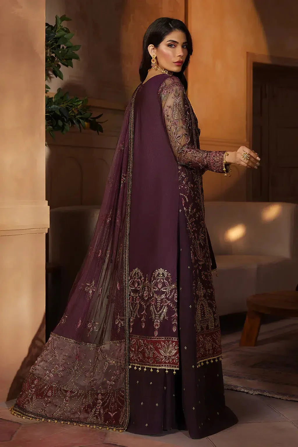 Zarif | Nauroz Festive Formals | ZFN 05 AARZOO - Aqsa Fabrics