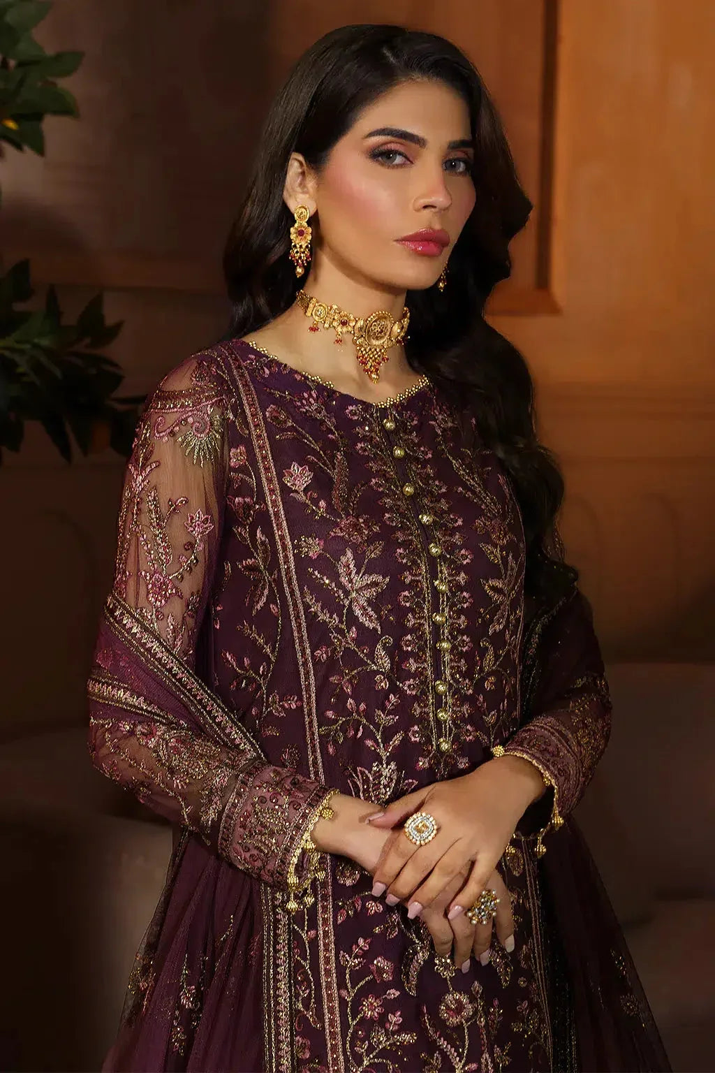 Zarif | Nauroz Festive Formals | ZFN 05 AARZOO - Aqsa Fabrics