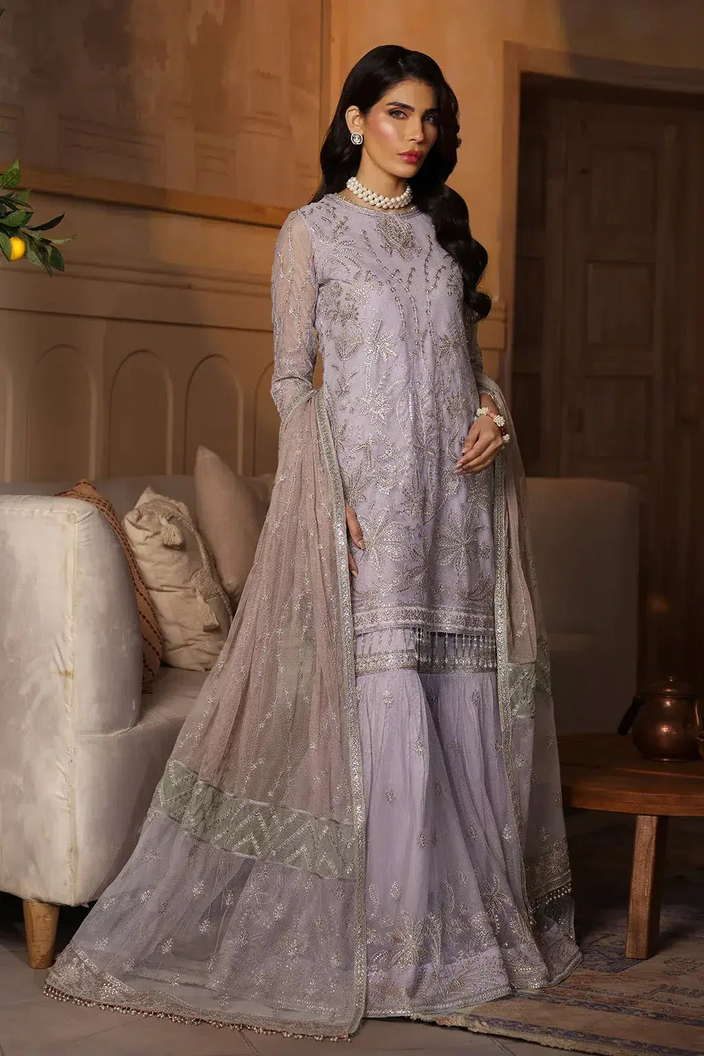 Zarif | Nauroz Festive Formals | ZFN 07 MEHER - Aqsa Fabrics