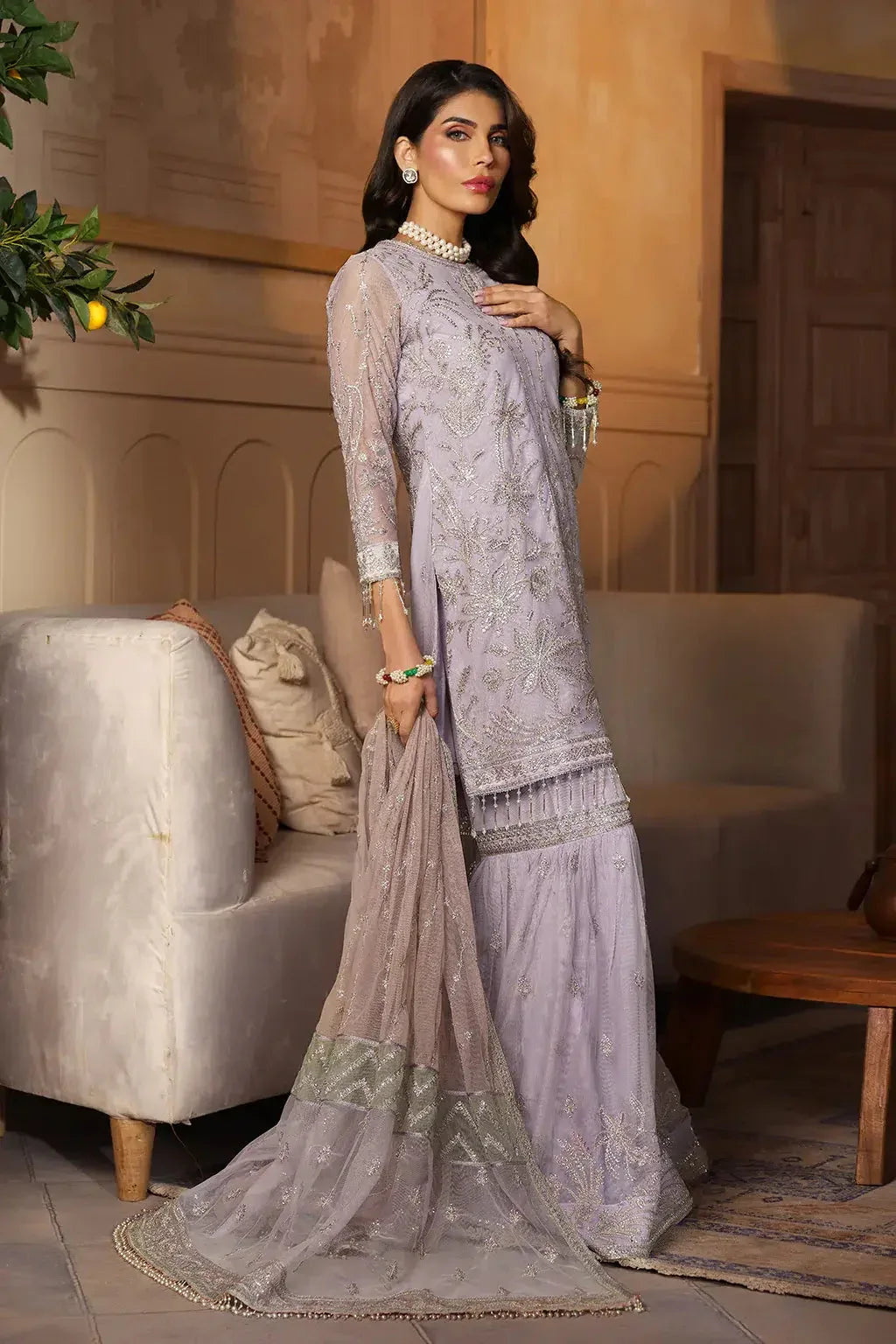 Zarif | Nauroz Festive Formals | ZFN 07 MEHER - Aqsa Fabrics