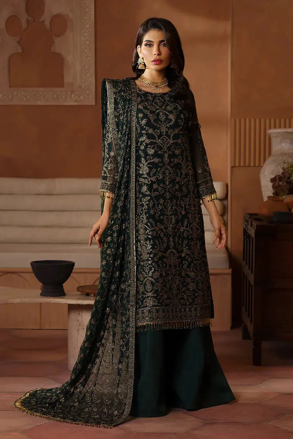 Zarif | Nauroz Festive Formals | ZFN 08 HAMAYAL - Aqsa Fabrics