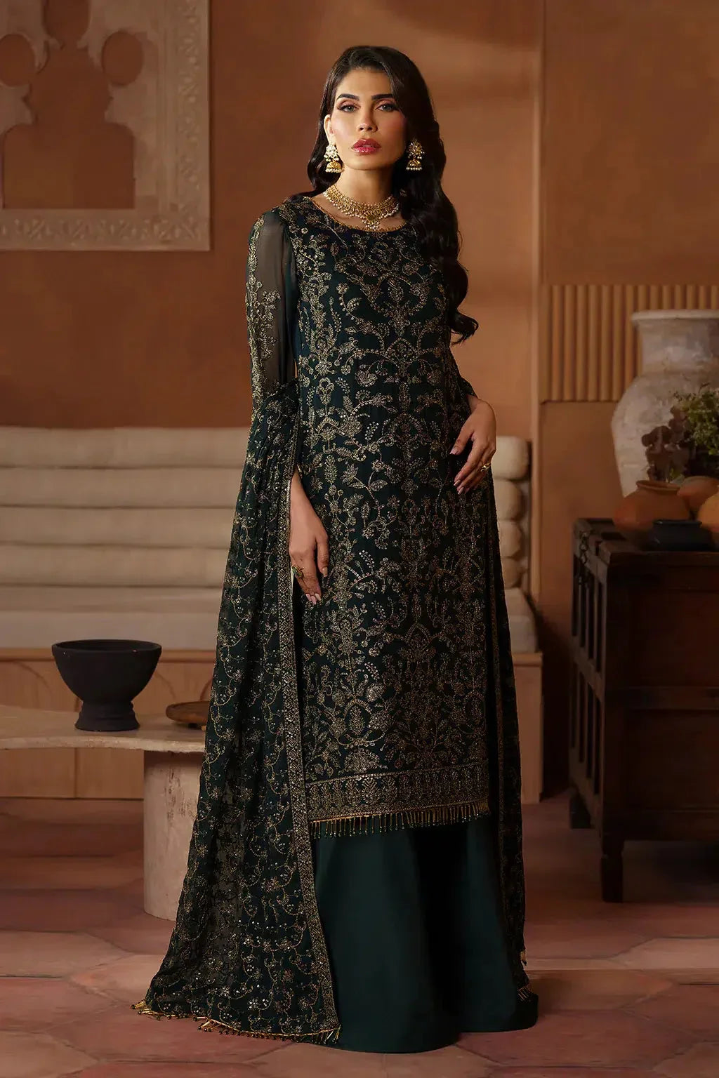 Zarif | Nauroz Festive Formals | ZFN 08 HAMAYAL - Aqsa Fabrics