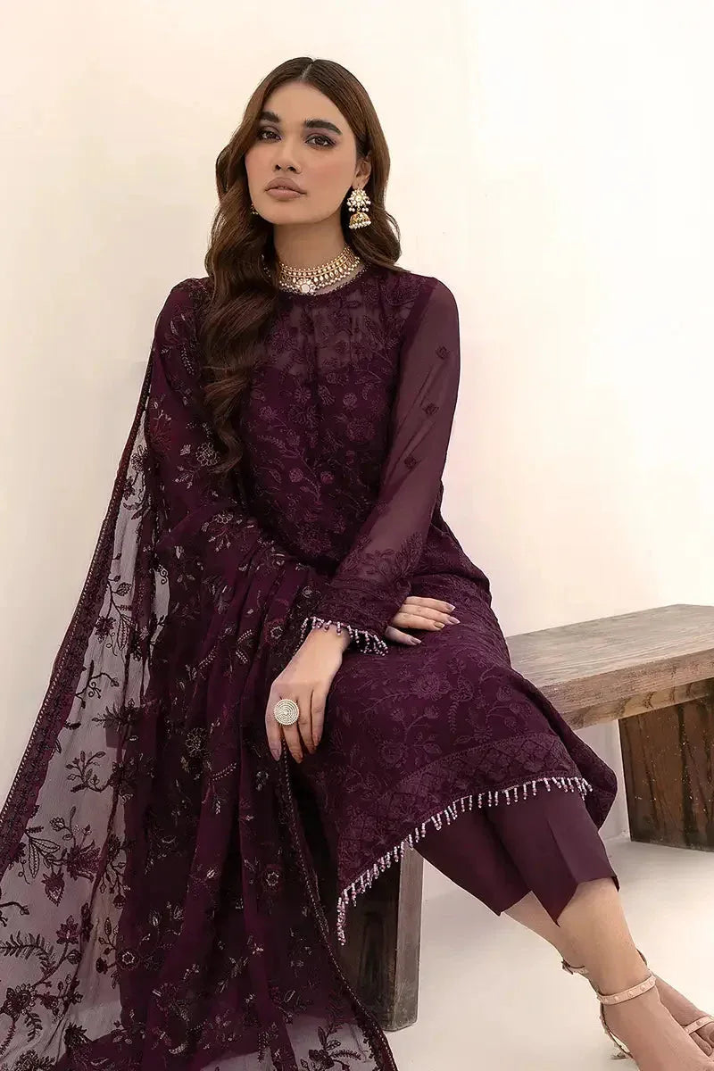 Zarif | Nazneen Formals | ZN 07 AMELIA - Aqsa Fabrics