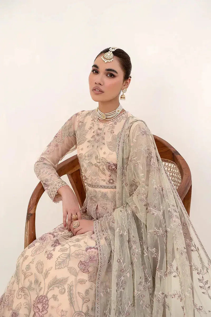 Zarif | Nazneen Formals | ZN 08 ROSERIE - Aqsa Fabrics