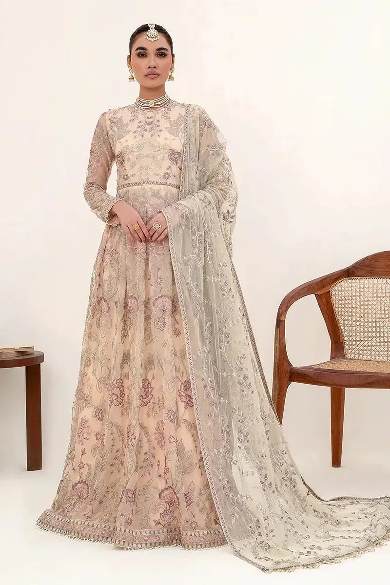 Zarif | Nazneen Formals | ZN 08 ROSERIE - Aqsa Fabrics