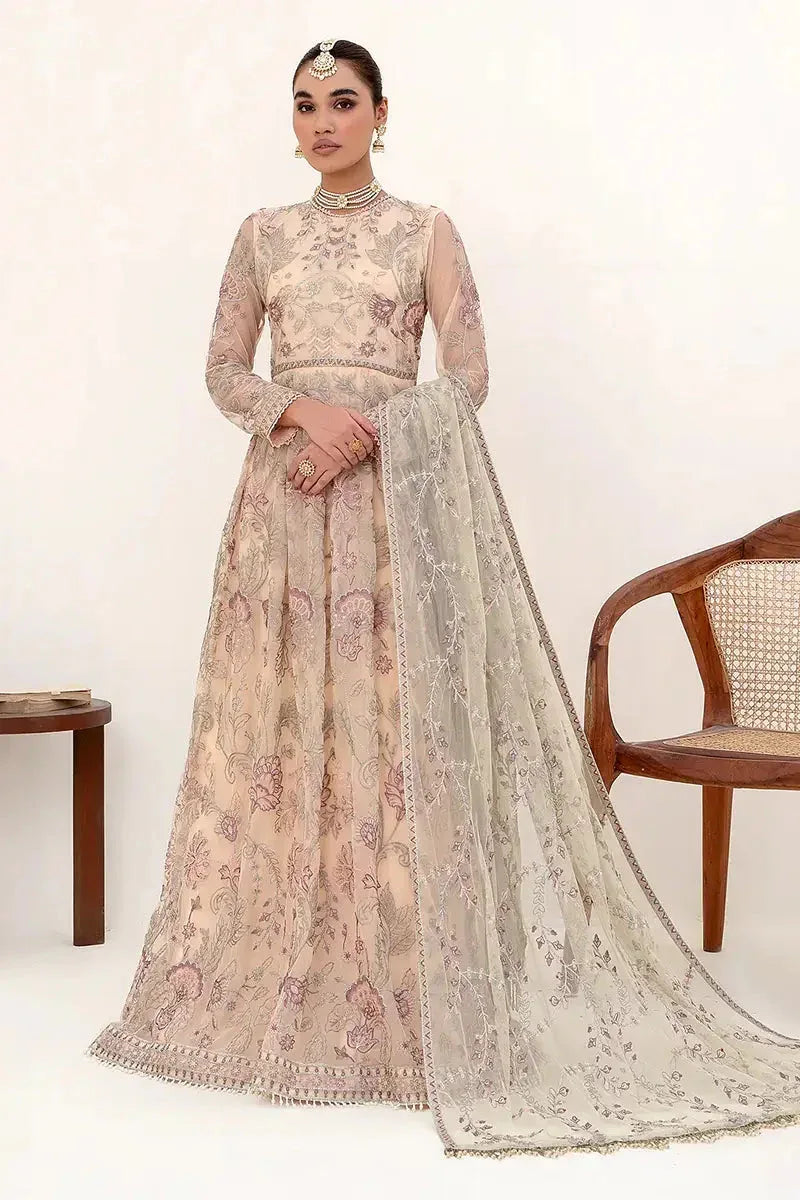 Zarif | Nazneen Formals | ZN 08 ROSERIE - Aqsa Fabrics